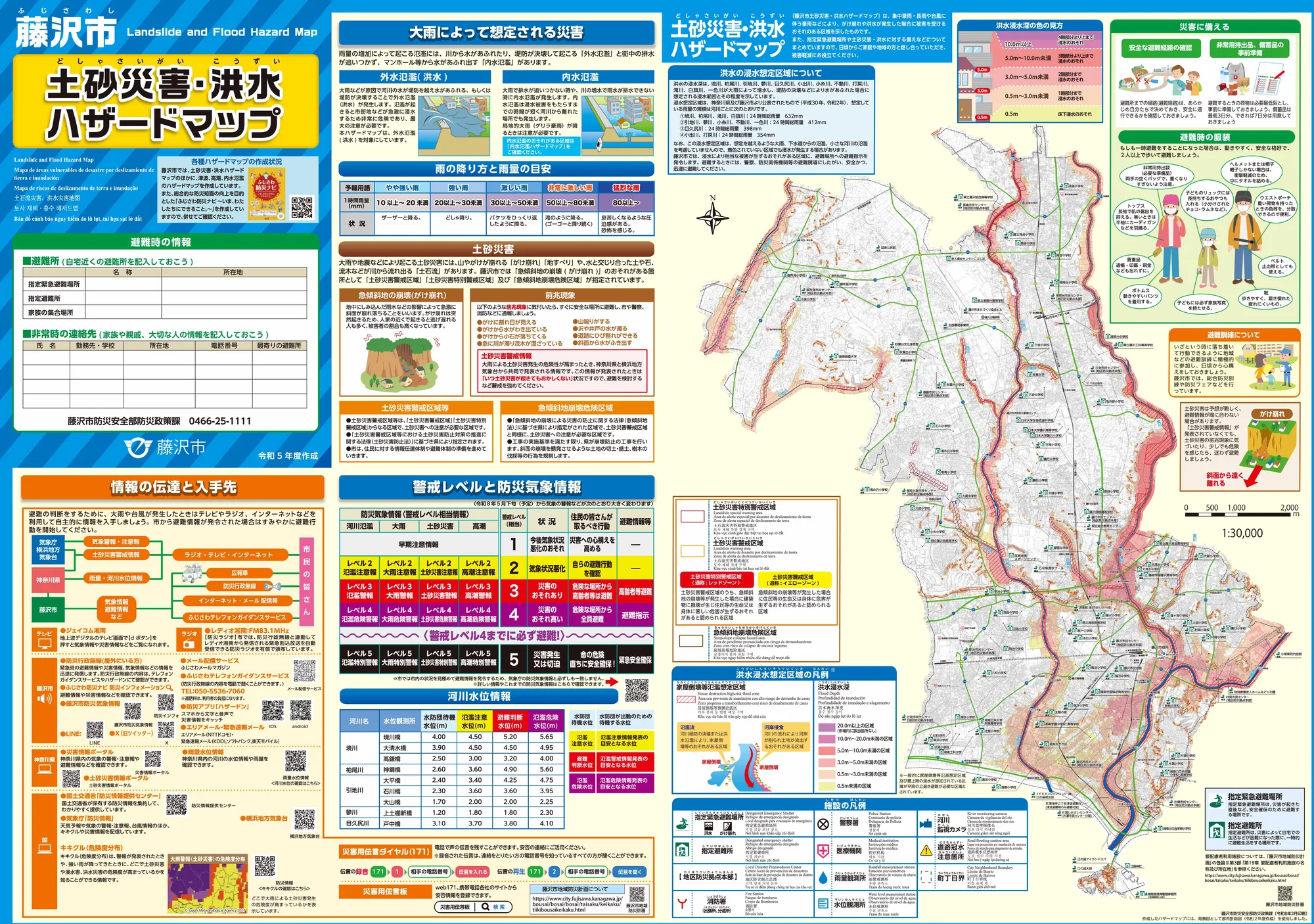 藤沢市 防災マップ