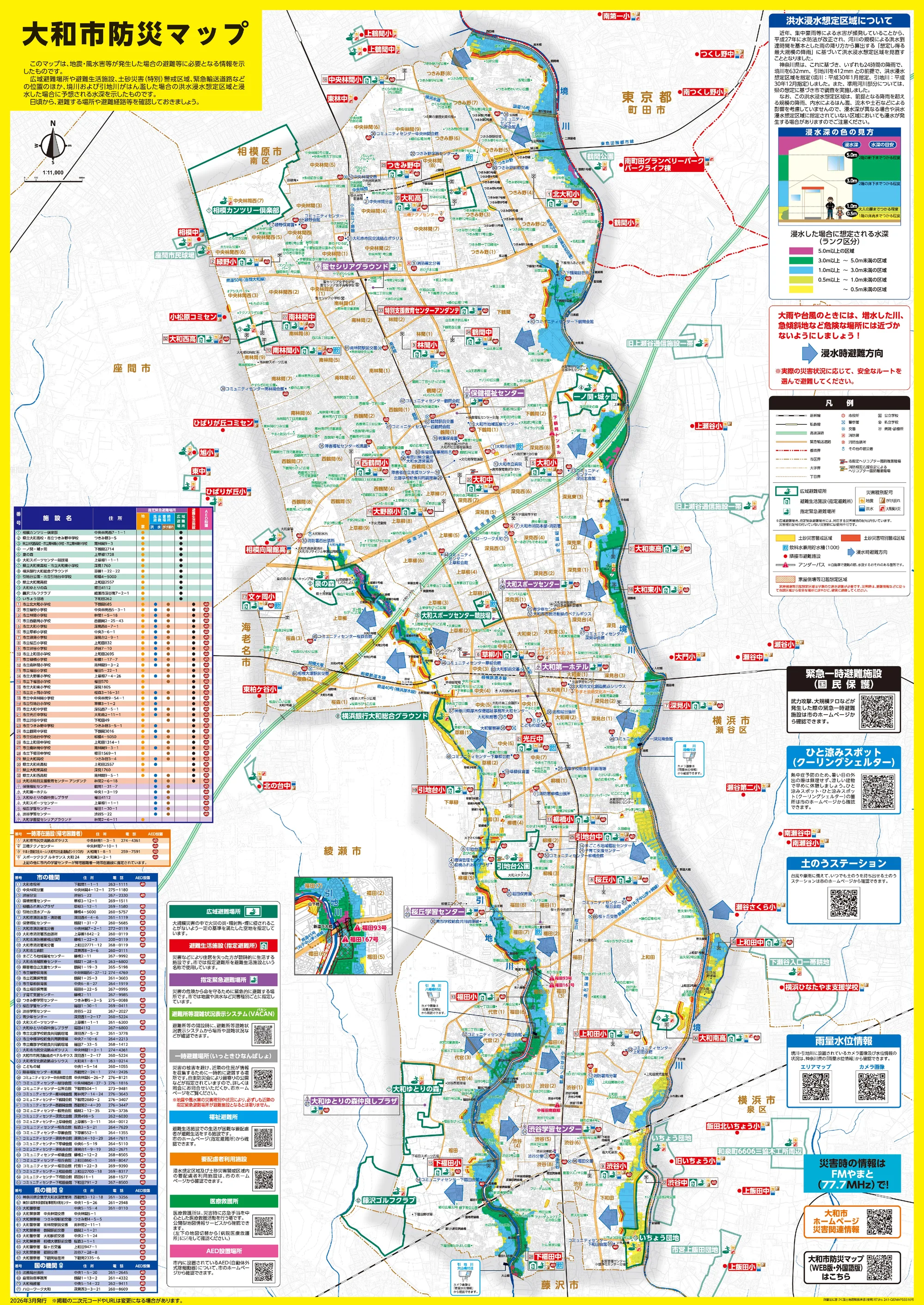 大和市 防災マップ