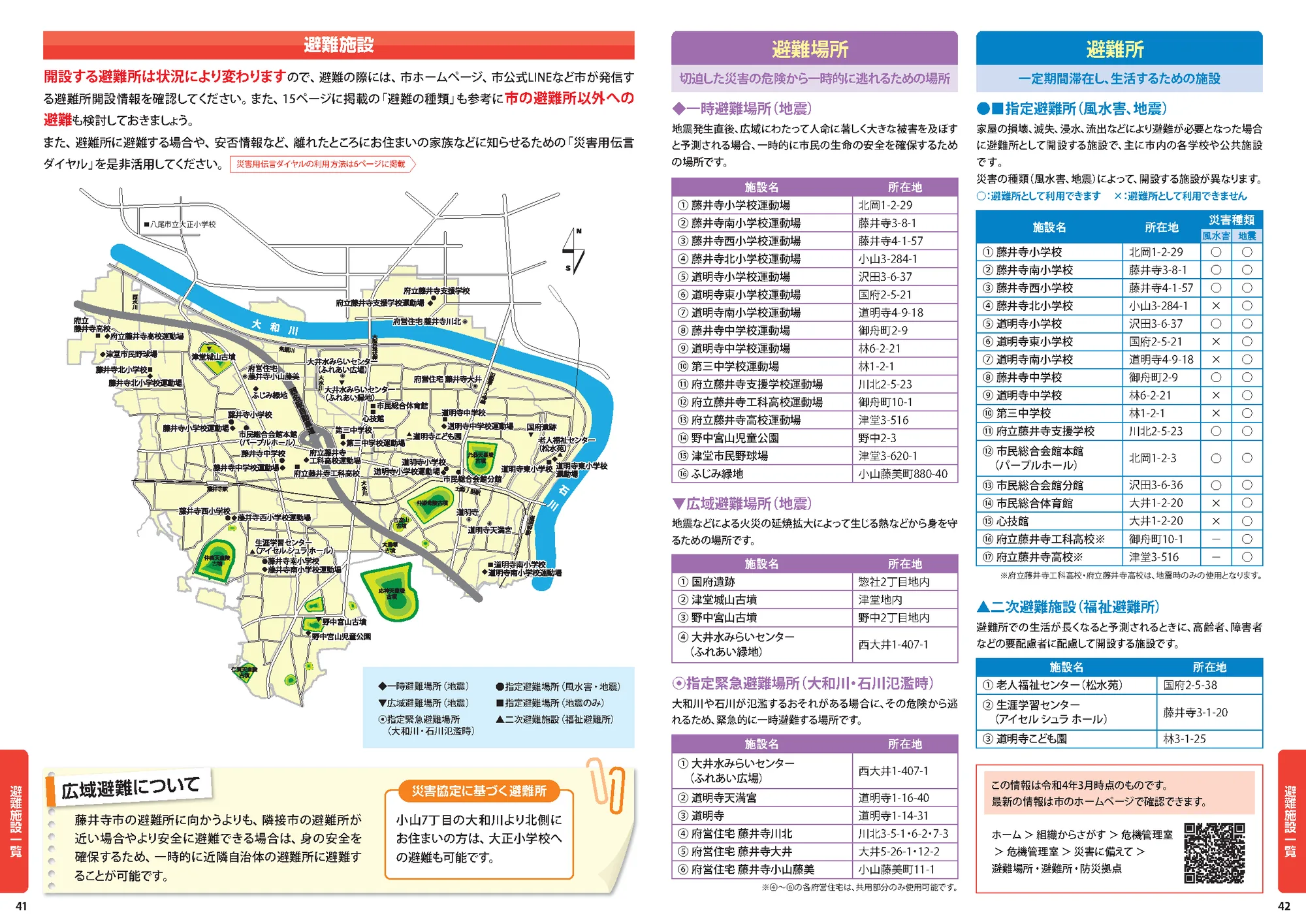 藤井寺市 防災マップ